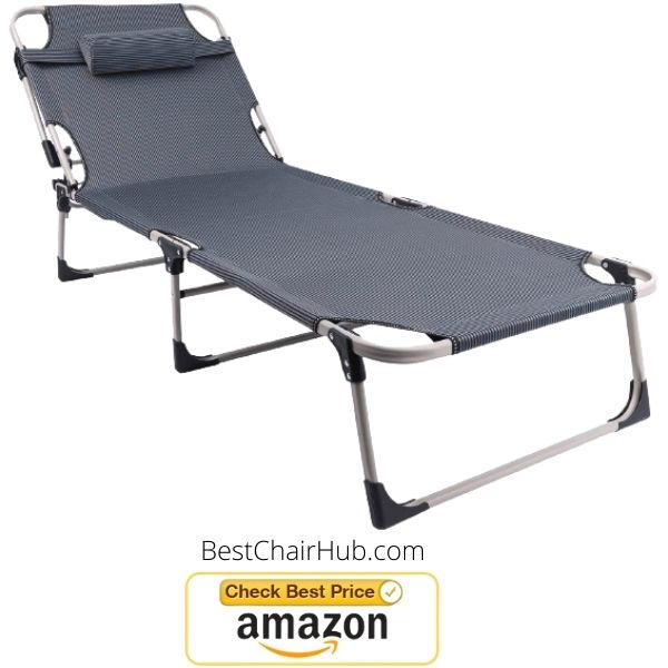 REDCAMP Tanning Lounge Chair for Outside
