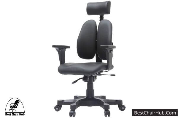 Duorest Gold Ergonomic Office Chair with Twin Backrests