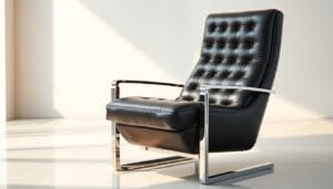 Read more about the article Elevate Your Space with a Chrome Leather Chair