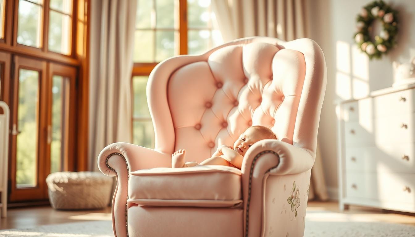 baby chair pink