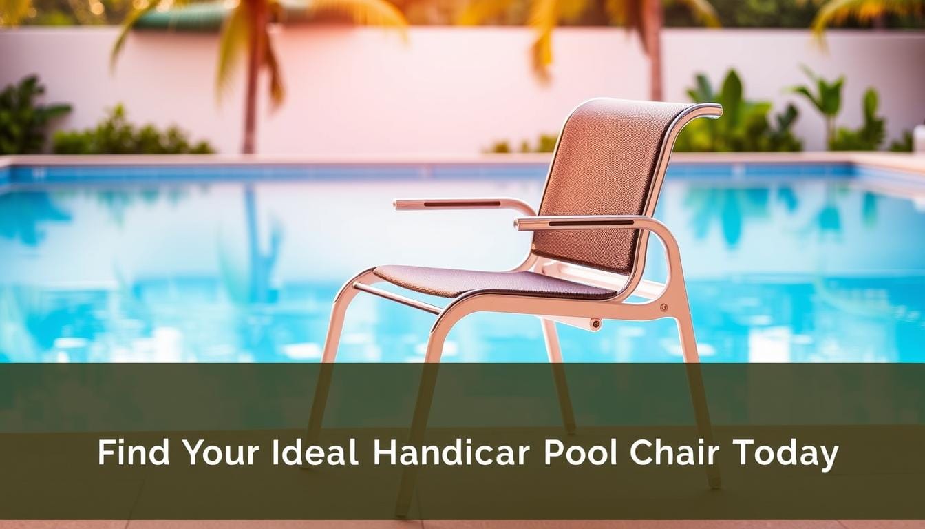 handicap pool chair
