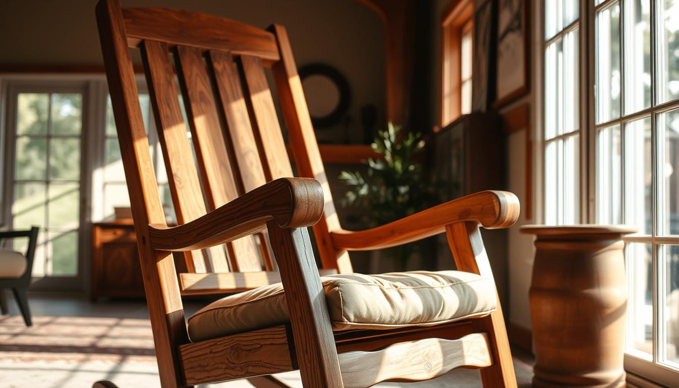 handmade rocking chair