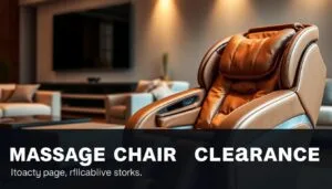 Read more about the article Score Big Savings on Massage Chair Clearance!