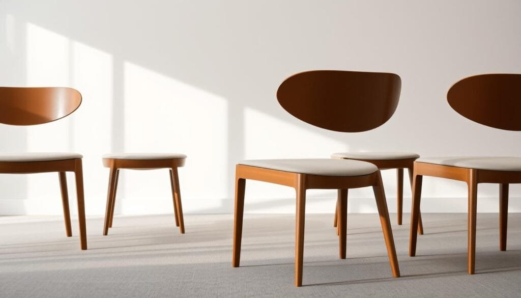 View of Minimalist Dining Chair: Sleek Comfort for Your Home