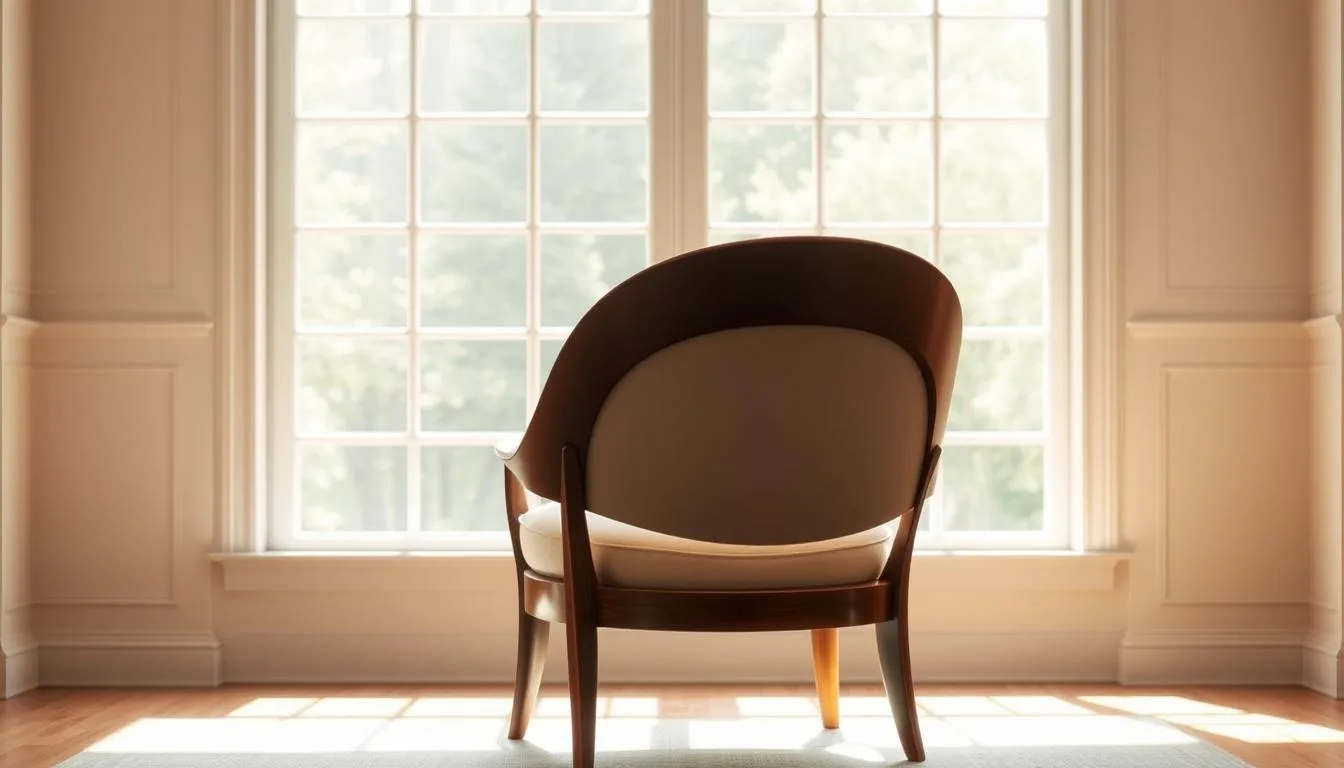 oval back chair