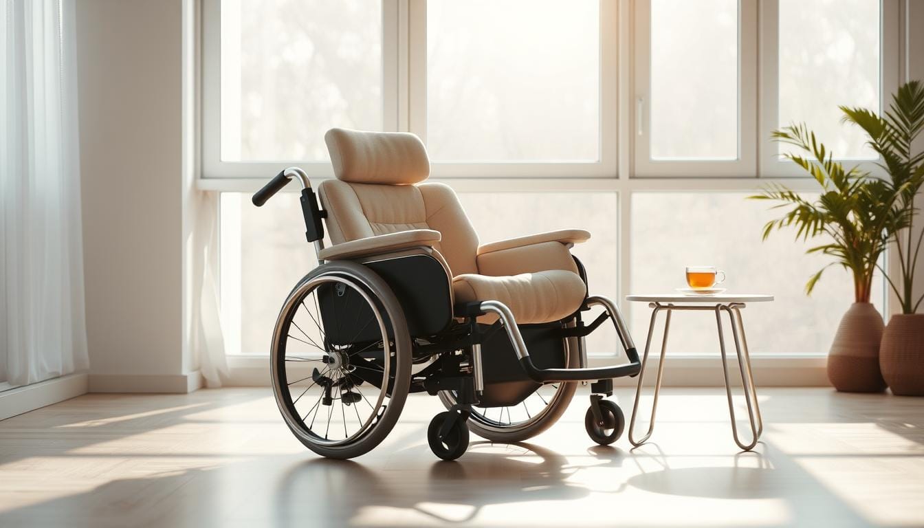 reclining wheel chair
