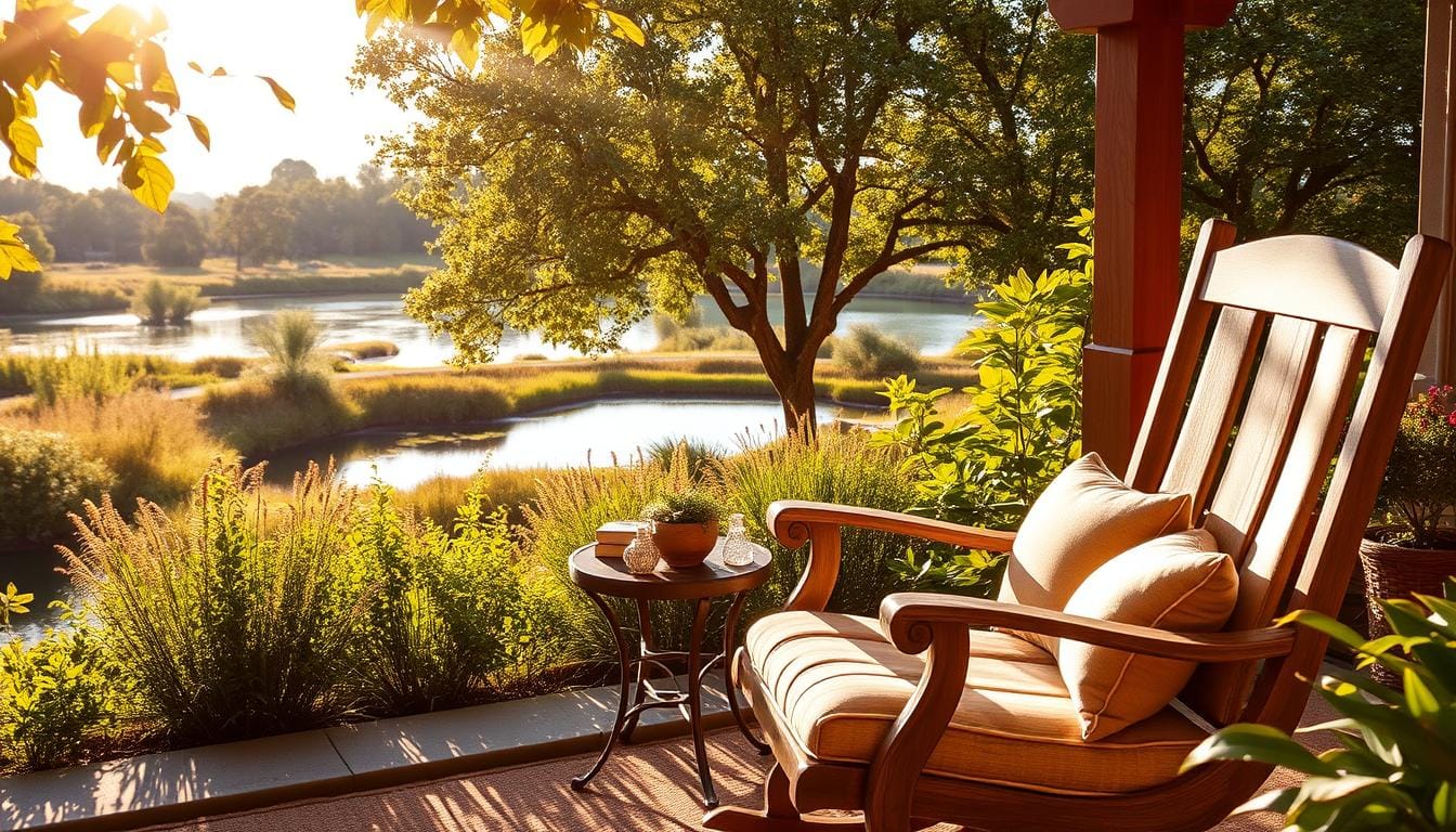 rocker swivel patio chair