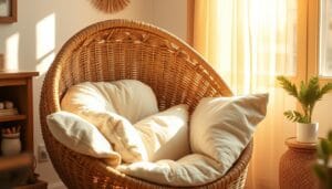 Read more about the article Cozy Up in a Round Cushion Wicker Chair Today!