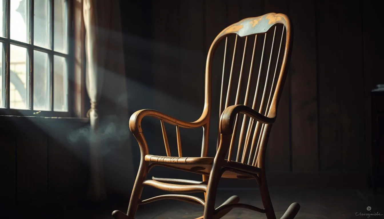 bentwood rocking chair vintage