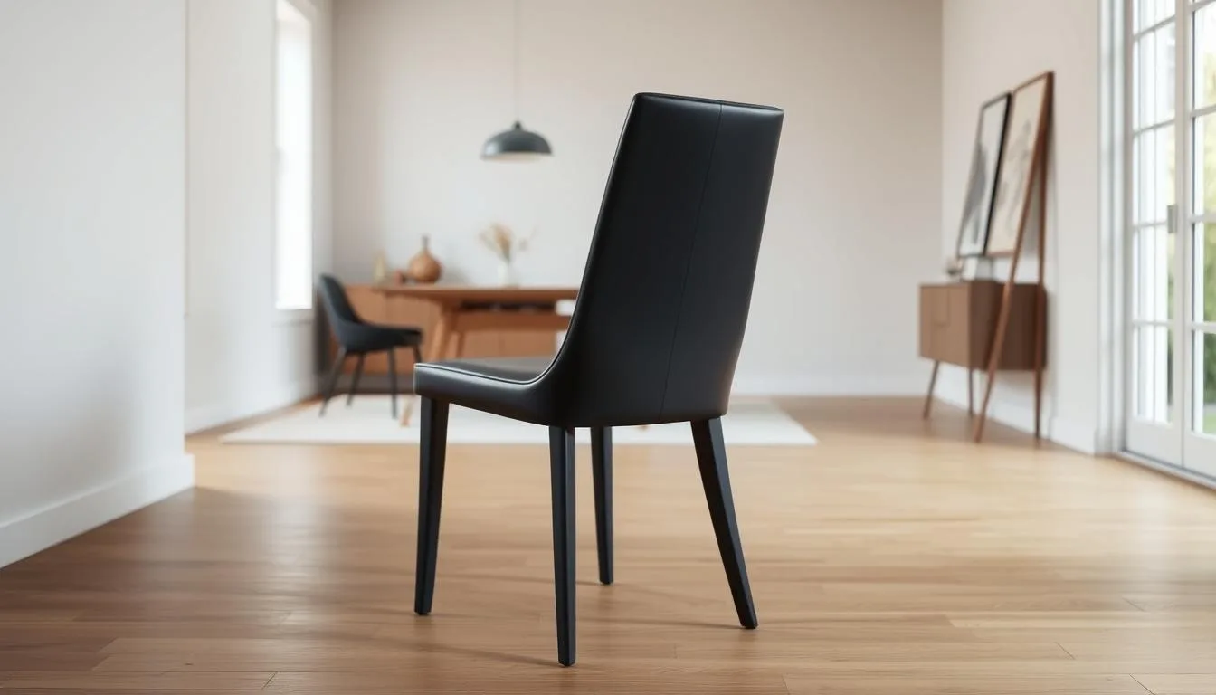 Read more about the article Elevate Your Space with a Dark Grey Dining Chair
