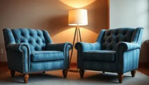Read more about the article Denim Accent Chair: Chic Comfort for Your Home